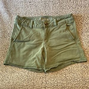 American Eagle Super Stretch midi shorts